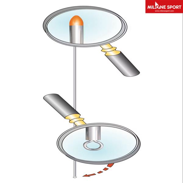 AGHI BIBI TESTA ROSSA 15cm