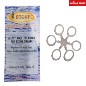 ANELLINI ELASTICI PER ESCHE GRANDI MISURA 0 MISURA 2